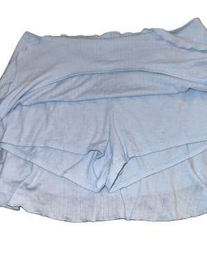 Wild Fable Tiered Ruffle Mini Skort - Baby Blue Size LARGE - New with Tags - Thumbnail 2