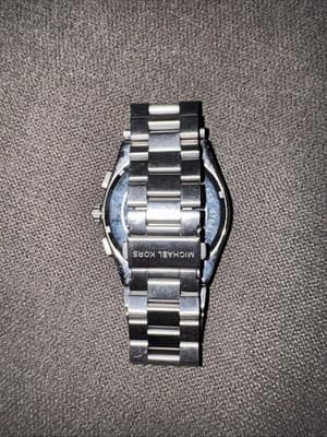 Michael Kors Channing Men's Chronograph Dial Silver Stainless Steel Watch - Thumbnail 2