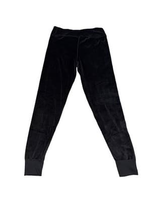 Wander by Hottotties Black Velvet Joggers Size L Active Softcore Leisure - SOFT - Thumbnail 4