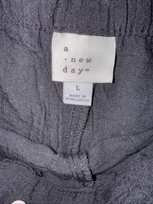 A New Day - Women’s Wide Leg Pants - Size Large - New - Thumbnail 2