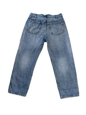 Universal Thread - Medium Wash Baggy Leg Jeans- Size 6 - 28in Waist - New - Thumbnail 3