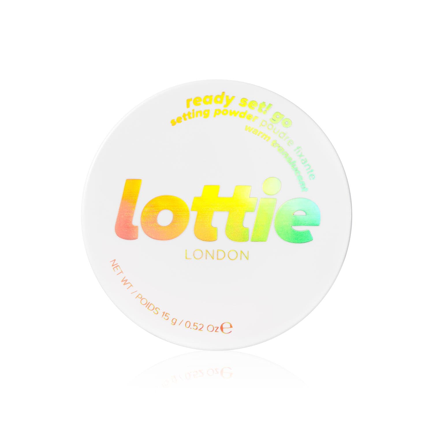 Lottie London Ready Set! Go Lightweight Makeup Setting Powder  100% Vegan  Warm Translucent - Thumbnail 4