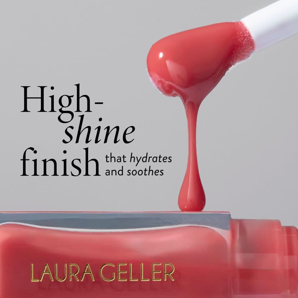 Fine Shine Glossy Lip Oil in sweet pink - Thumbnail 2