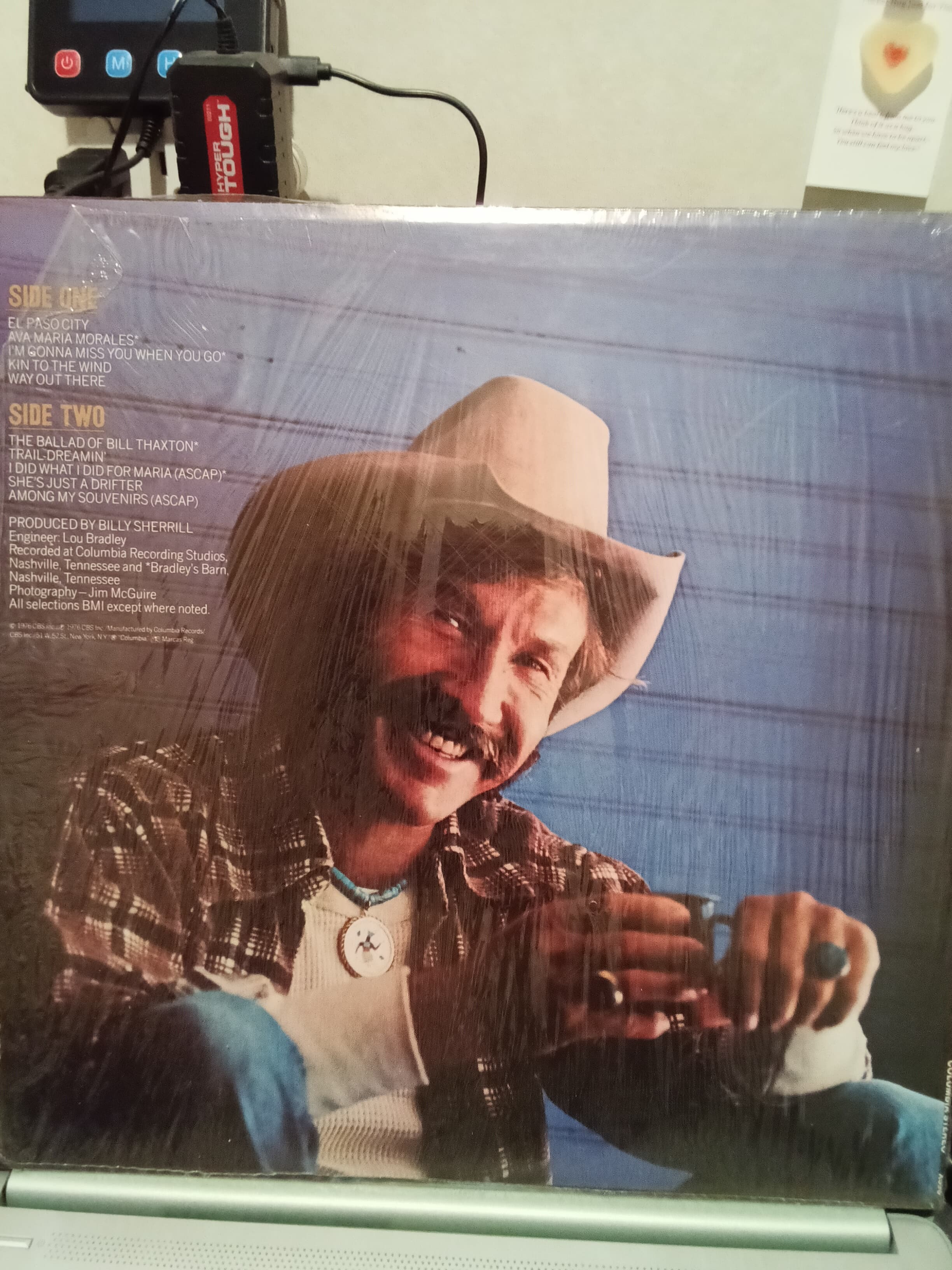 Marty Robbins Gunfighter Ballads Vinyl Record - Thumbnail 2