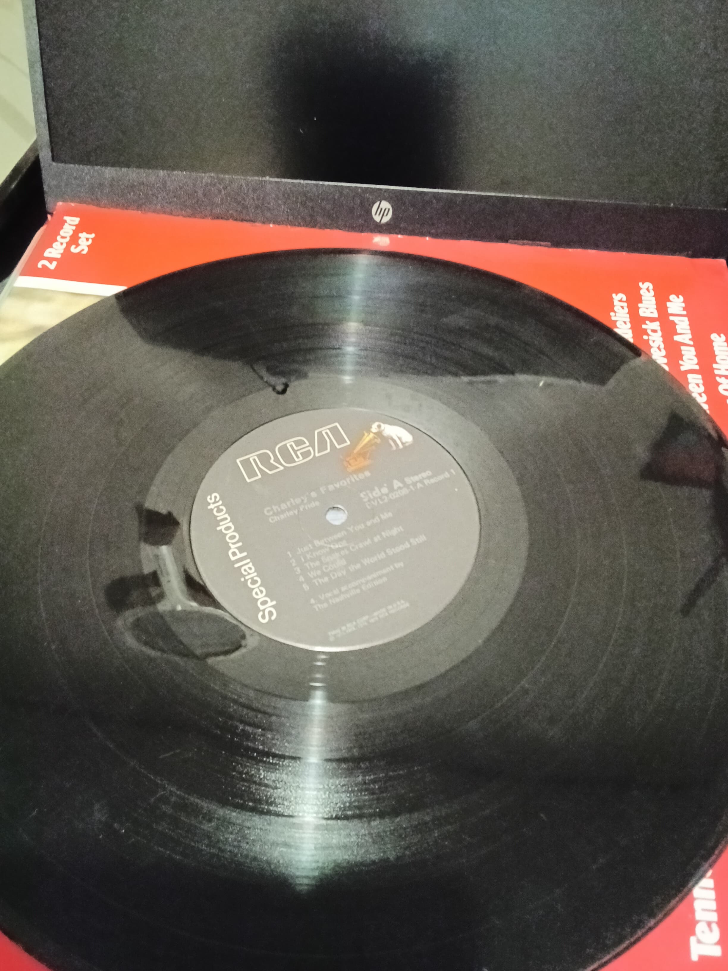RCA Charley Pride Favorites 2 Record Set Vinyl - Thumbnail 3