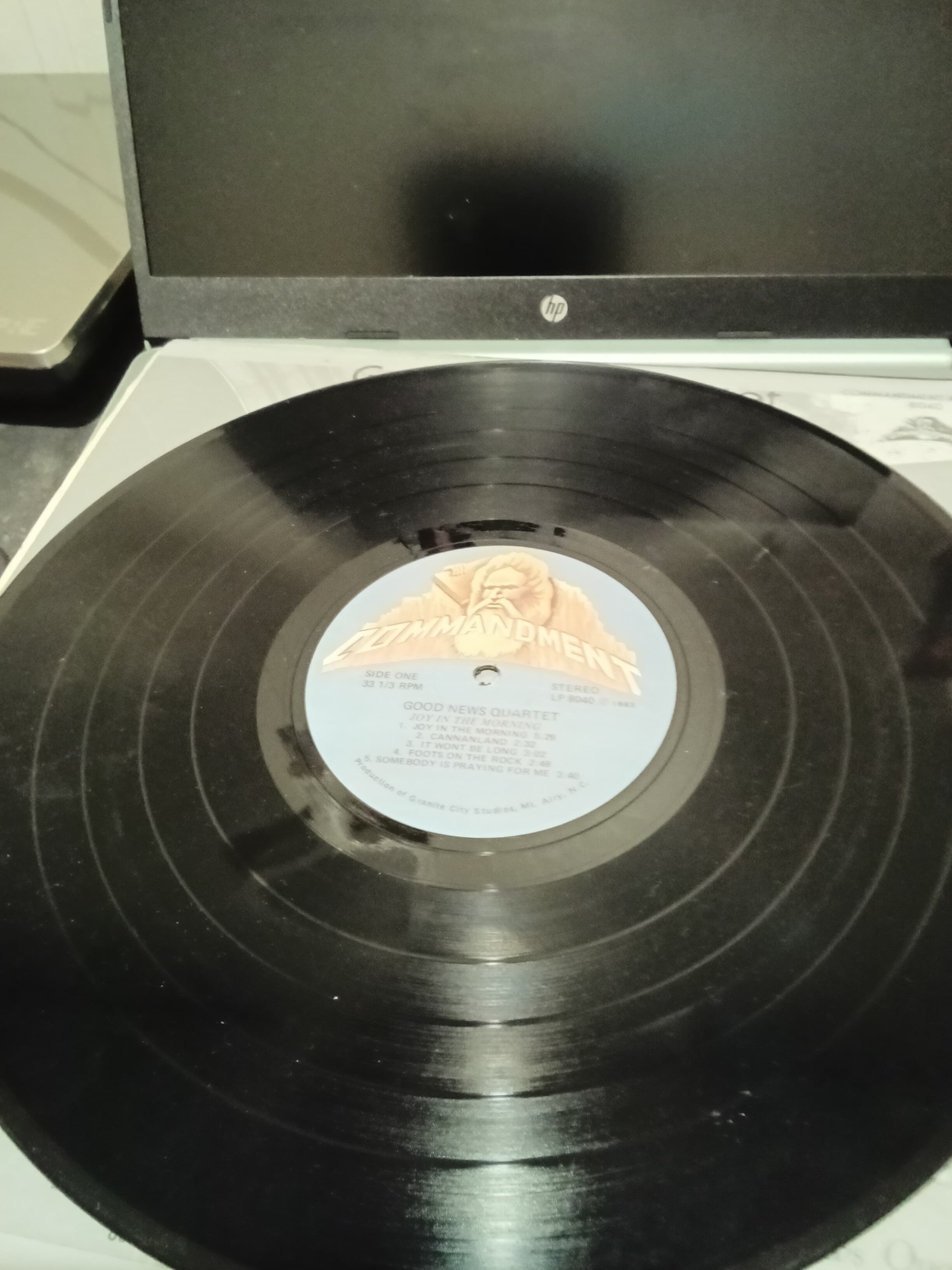 Good News Quartet Joy In The Morning Vinyl Record - Thumbnail 3