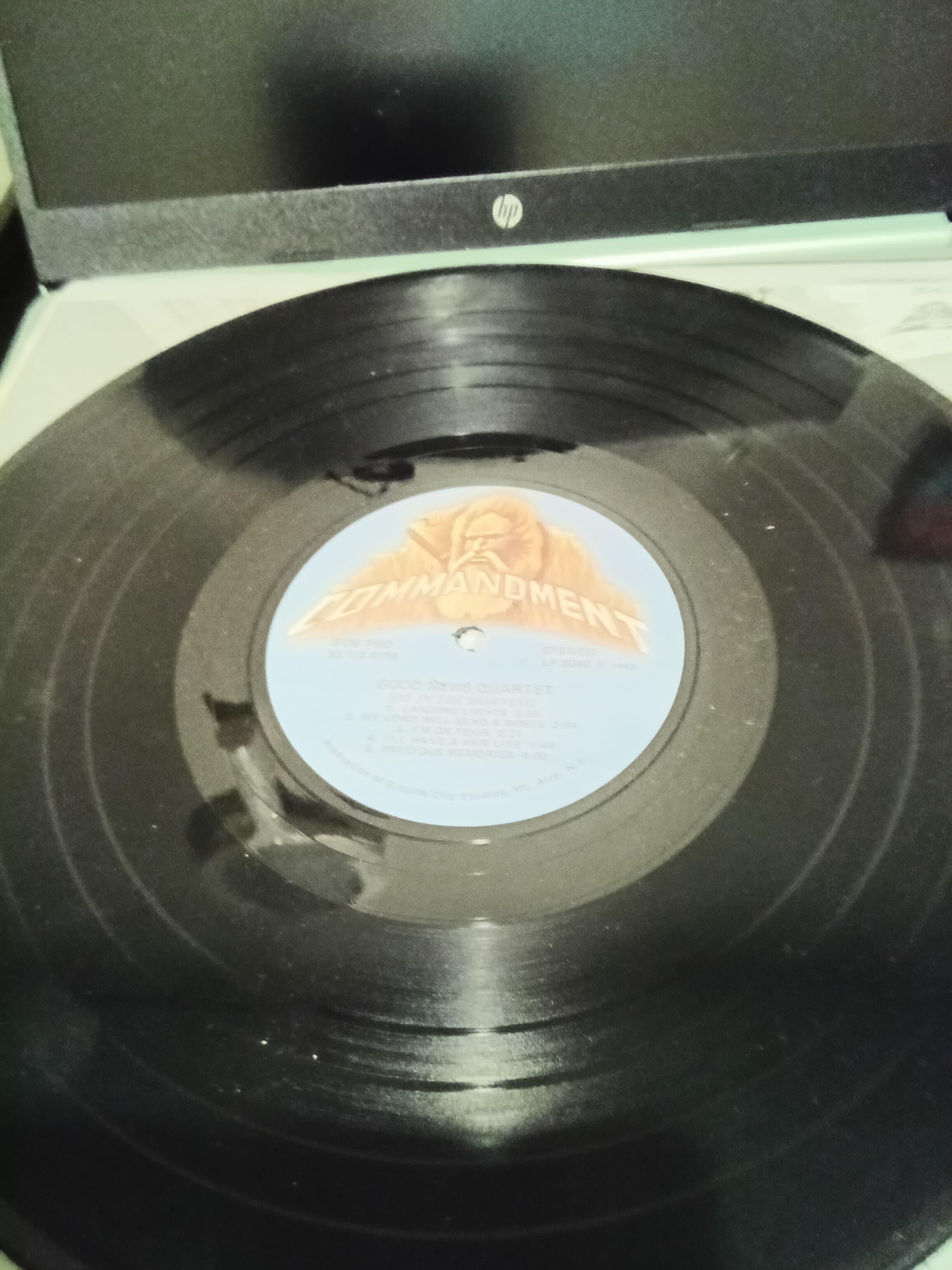 Good News Quartet Joy In The Morning Vinyl Record - Thumbnail 4