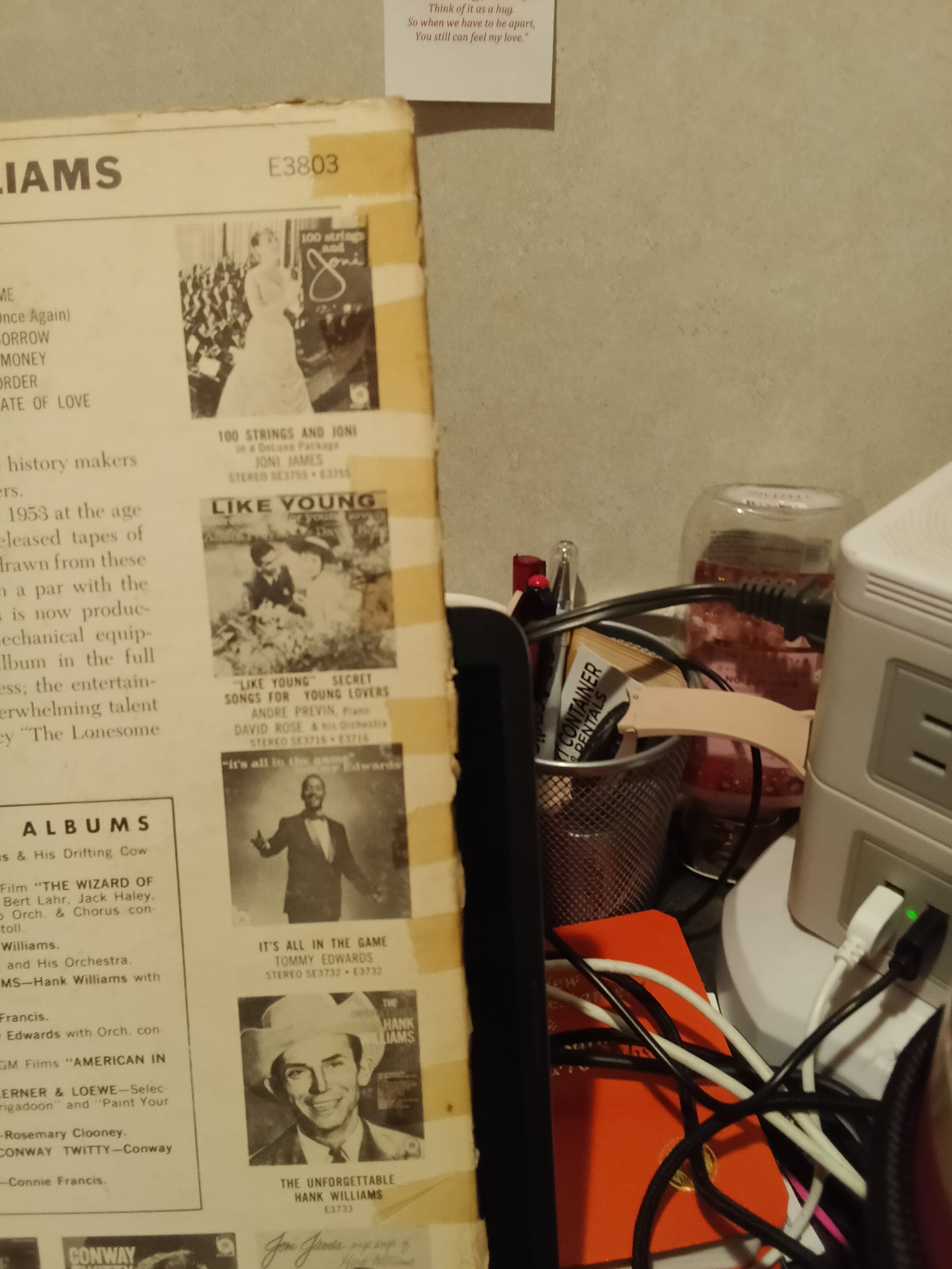 Set of 2 MGM Records Hank Williams Vinyl Albums - Thumbnail 4