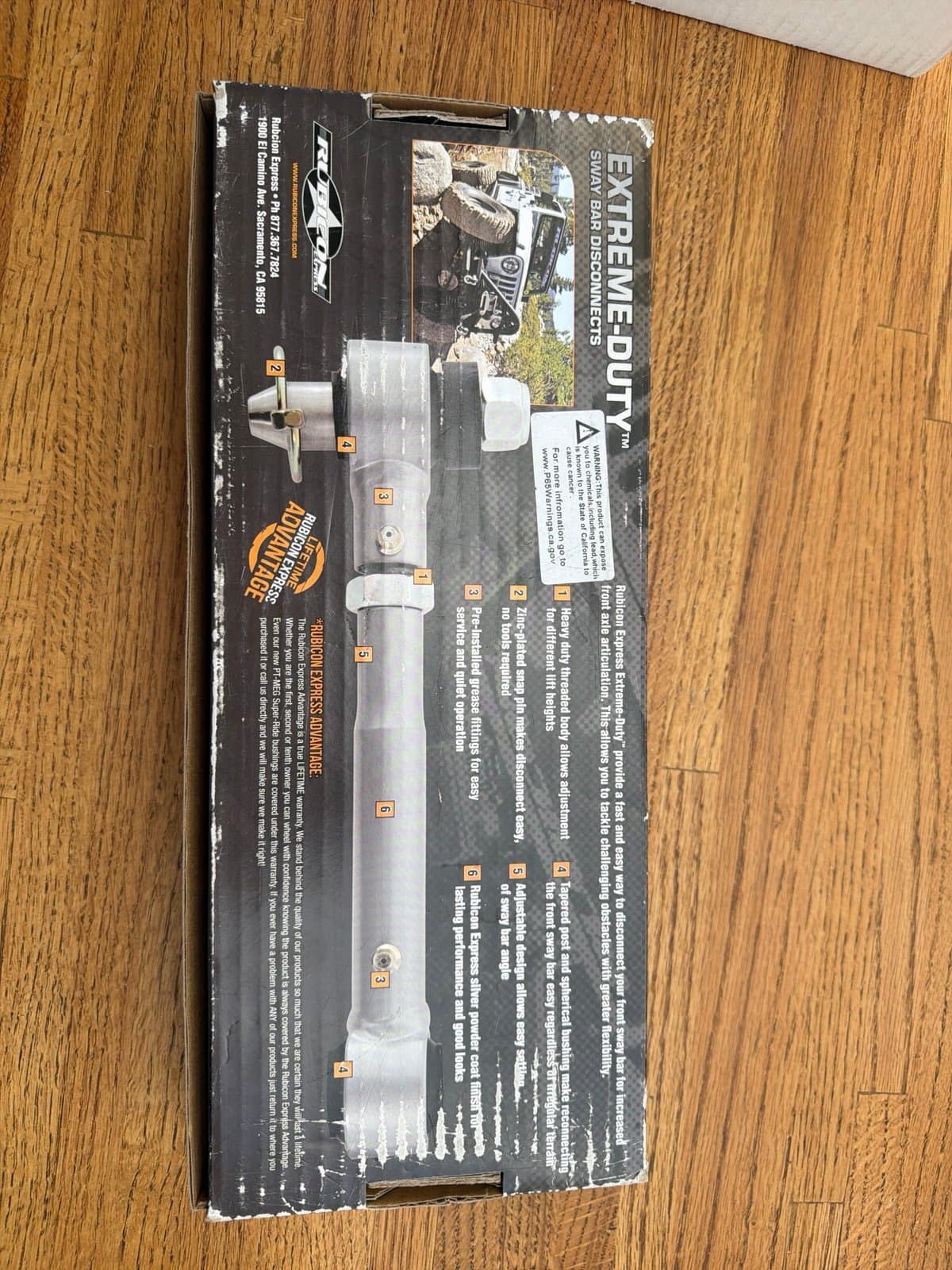 Rubicon express extreme duty swaybar disconnects for Jeep - Thumbnail 3