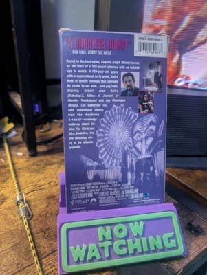 Stephen King's Thinner VHS. Republic Pictures 1997 cult horror classic. - Thumbnail 2