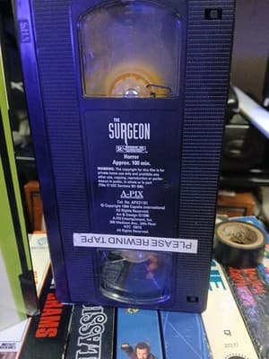 The Surgeon 1994 VHS Screener Tape Malcolm McDowell, Peter Boyle - Thumbnail 3