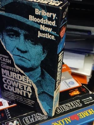 Murder in Coweta County Vhs 1987 Johnny Cash Andy Griffith - Thumbnail 4