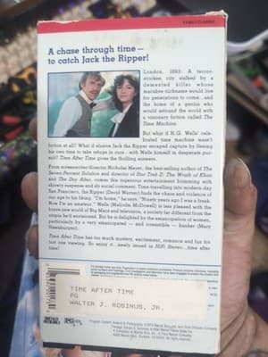 Time After Time w/ Malcolm McDowell & Mary Steenburgen (VHS, 1994) - Thumbnail 2