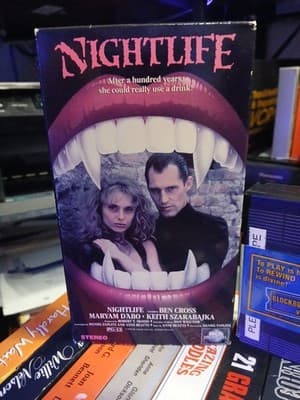 Nightlife (VHS, 1990) EX BLOCKBUSTER COPY - Thumbnail 2