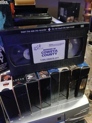 Murder in Coweta County Vhs 1987 Johnny Cash Andy Griffith - Thumbnail 6