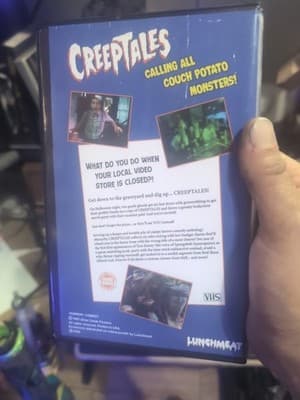 Creeptales 1993 / 2020 Clamshell VHS Creep Tales 90s Horror SOV - Thumbnail 4