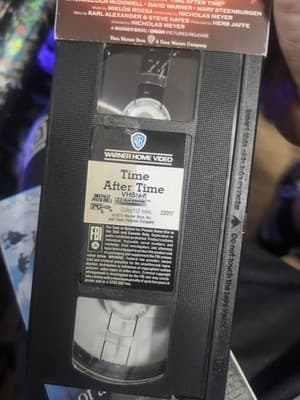 Time After Time w/ Malcolm McDowell & Mary Steenburgen (VHS, 1994) - Thumbnail 3
