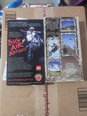 Mcgrath And Big Air Assault VHS Dirt Bike Demo Tapes - Thumbnail 2
