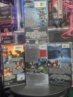 Michael Creighton VHS Lot Congo, Jurassic Park, Lost World S.E. And J.P. 3 - Thumbnail 3