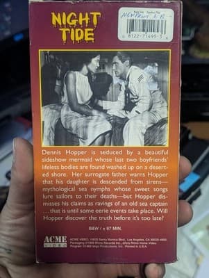 1963 Night Tide (VHS, 1996) Dennis Hopper Sci-Fi Era Horror - Thumbnail 2
