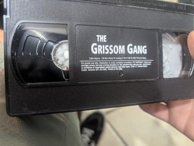The Grissom Gang VHS Anchor Bay Robert Aldrich 1971 Cult Crime Thriller - Thumbnail 3