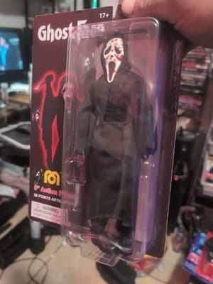 MEGO Monsters Scream GHOST FACE 8" Action Figure Blood Splatter Variant - Thumbnail 4