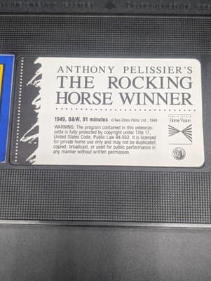 The Rocking Horse Winner (VHS) NEW sealed rare NTSC version - Thumbnail 5