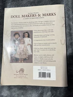 Antique Trader Doll Makers and Marks : A Guide to Identification 1999 - Thumbnail 2