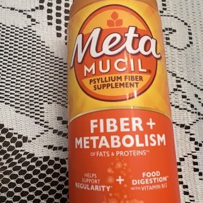 Metamucil Psyllium Fiber Powder Supplement Orange Flavored 50 Servings - Thumbnail 5