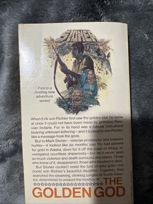 Vintage paperback adventure novel "The Golden God" by Ralph Hayes. - Thumbnail 2