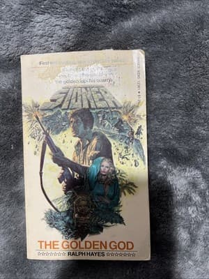 Vintage paperback adventure novel "The Golden God" by Ralph Hayes. - Thumbnail 3
