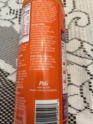 Metamucil Psyllium Fiber Powder Supplement Orange Flavored 50 Servings - Thumbnail 3