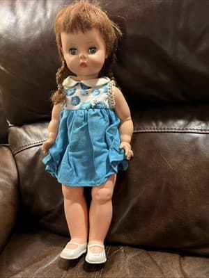 Vintage 1958 17” LuAnn Walker Doll Rare Find - Thumbnail 3
