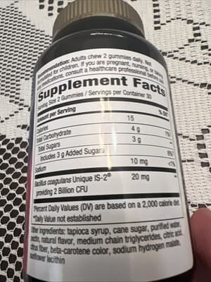 Nature's Way Women's 3-in-1 Probiotic Gummy Supplement Sealed Pack - Thumbnail 2