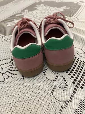 No Boundaries Pink and Green Casual Sport Sneakers Women's Size 7 - Thumbnail 8
