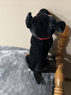 Vintage Ganz Rottweiler Plush Heritage Collection Stuffed Animal Dog Puppy Black - Thumbnail 6