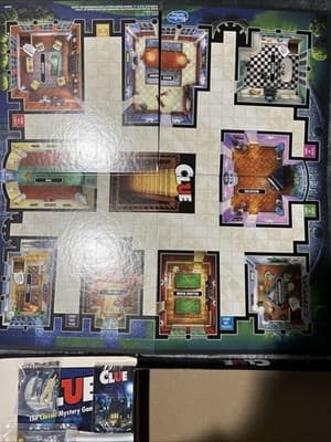 This Is A Modern Edition of The Hasbro Clue The Classic Mystery Game. New Sealed - Thumbnail 5