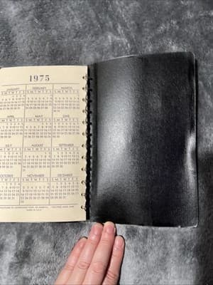 1975 Promotional Ledger From Home Insurance Agency. Vintage Print Ad - Thumbnail 4