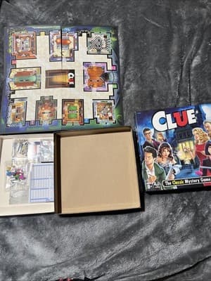 This Is A Modern Edition of The Hasbro Clue The Classic Mystery Game. New Sealed - Thumbnail 4