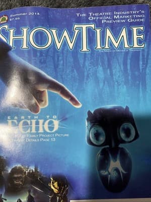 A "Showtime" marketing preview guide for the film "Earth to Echo". Summer 2014 - Thumbnail 2