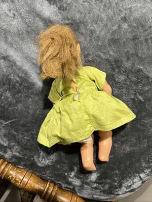 Vintage Effanbee Patsy Ann Style Composition Doll with Synthetic Hair. 14 Inches - Thumbnail 7