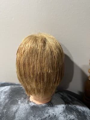 Vintage Composition/Plastic Head of The Play Doll with Blonde Synthetic Hair. 9" - Thumbnail 9
