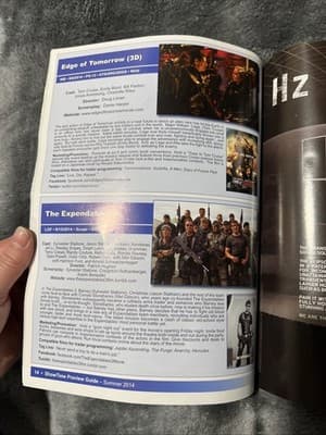 A "Showtime" marketing preview guide for the film "Earth to Echo". Summer 2014 - Thumbnail 8