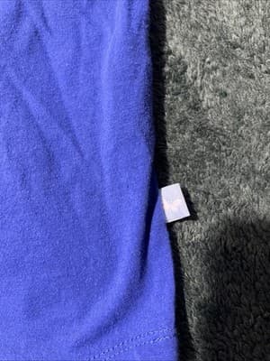 Ku Kansas Jayhawks Women's Short Sleeved V-Neck T-Shirt Size Medium Blue New - Thumbnail 4