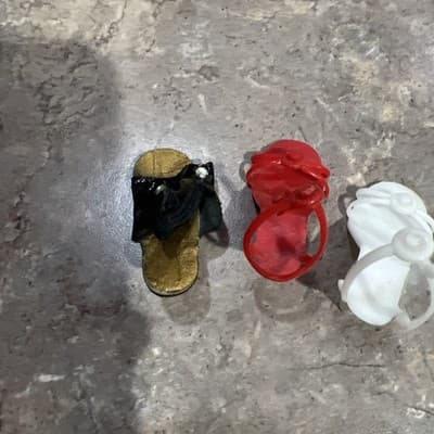 Collection of Three Pairs of Fashion Doll Shoes. Fits 18" - Thumbnail 9