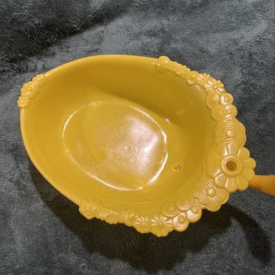 Baby Doll’s Bathtub with Floral Trim. Made In USA 1969 Vintage - Thumbnail 7