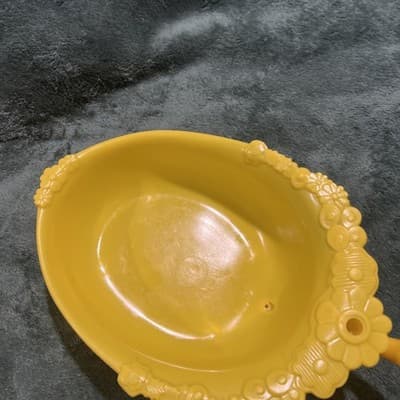 Baby Doll’s Bathtub with Floral Trim. Made In USA 1969 Vintage - Thumbnail 6