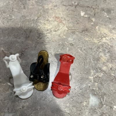 Collection of Three Pairs of Fashion Doll Shoes. Fits 18" - Thumbnail 5