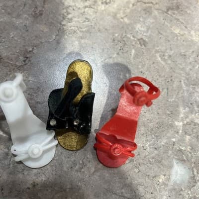 Collection of Three Pairs of Fashion Doll Shoes. Fits 18" - Thumbnail 6