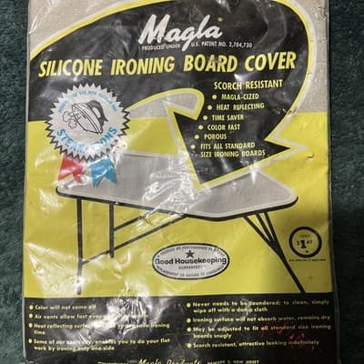 NEW Magla Brand Silicone Ironing Board Cover Fits Standard 54" Ironing Board - Thumbnail 2
